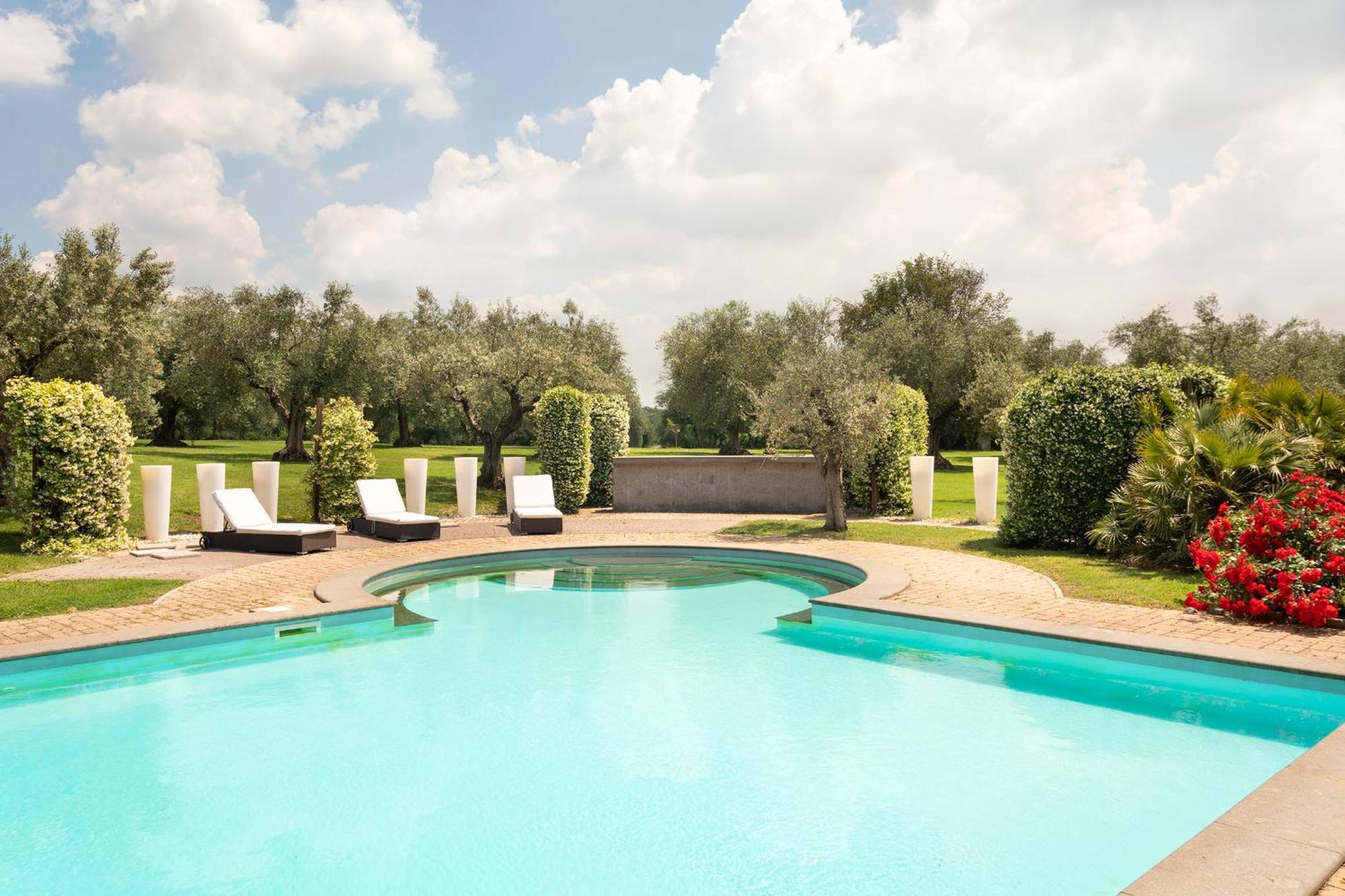 Villa In Via Della Marcigliana Casale Torre San Giovanni 외부 사진